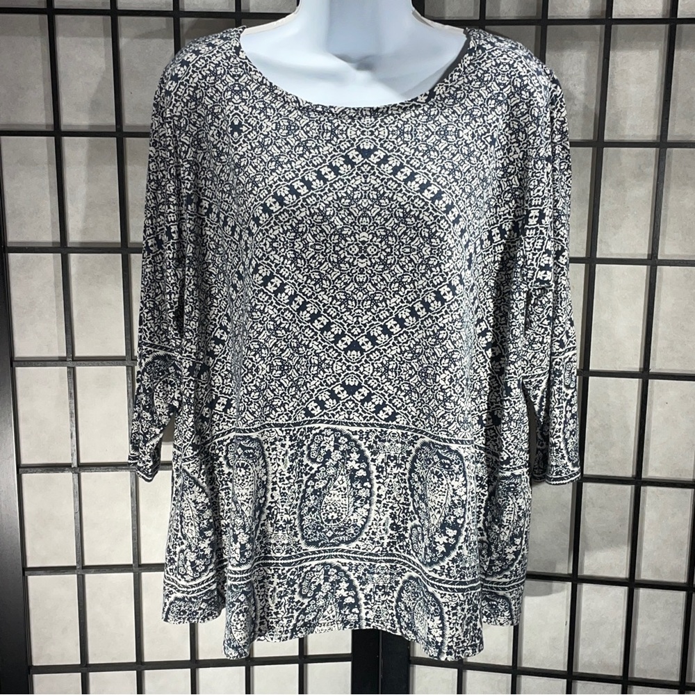 Lucky brand ladies blouse size 1X